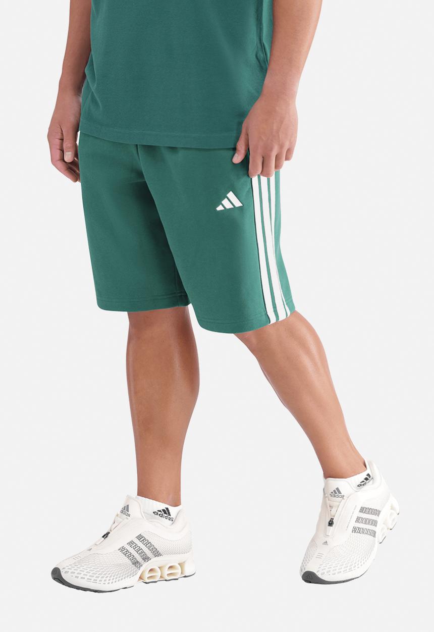adidas Performance - 3-Stripe FL Short - Collegiate Green / Ecru