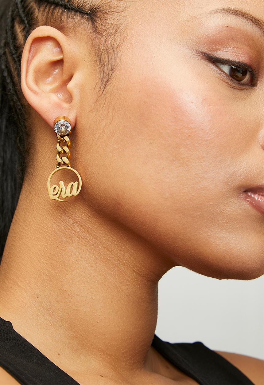 ERA by DJ Zinhle - Era Luxe Link Earrings  - Gold