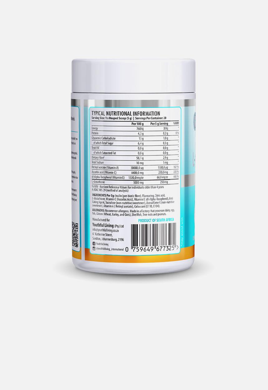 Youthful Living - YL L-Glutathione 100g -Orange
