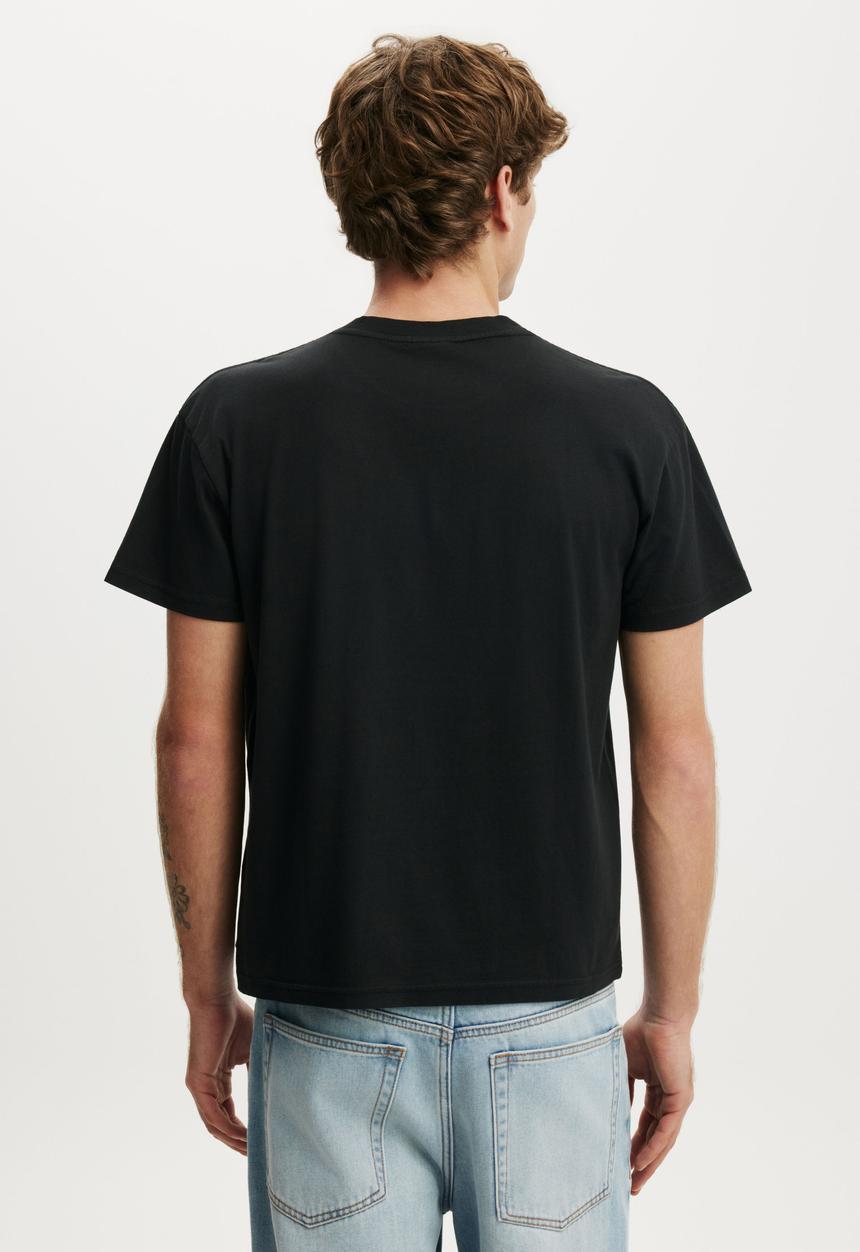 Cotton On - Fitted T-shirt - Black
