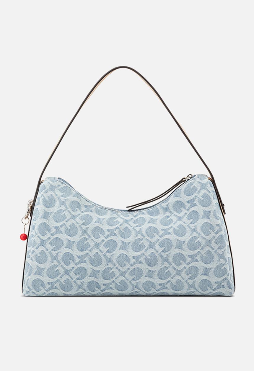 GUESS - Jasmin Shoulder Bag - Denim