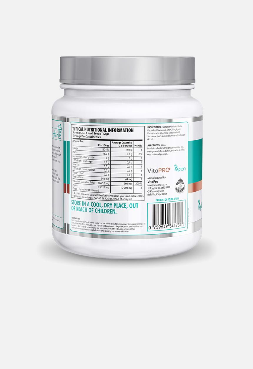 Youthful Living - VP Peptan Collagen Powder 300g -Orange