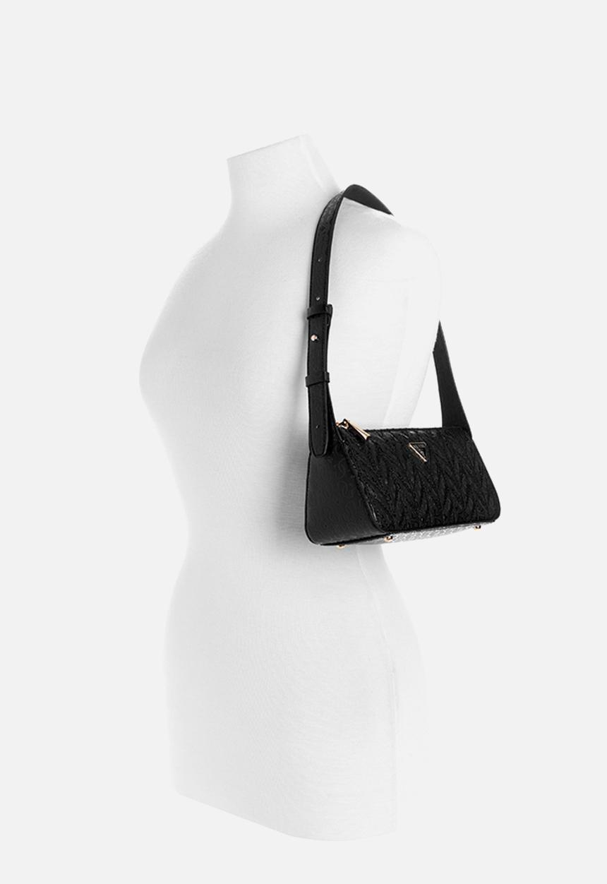 GUESS - Stacey Mini Shoulder Bag - Black