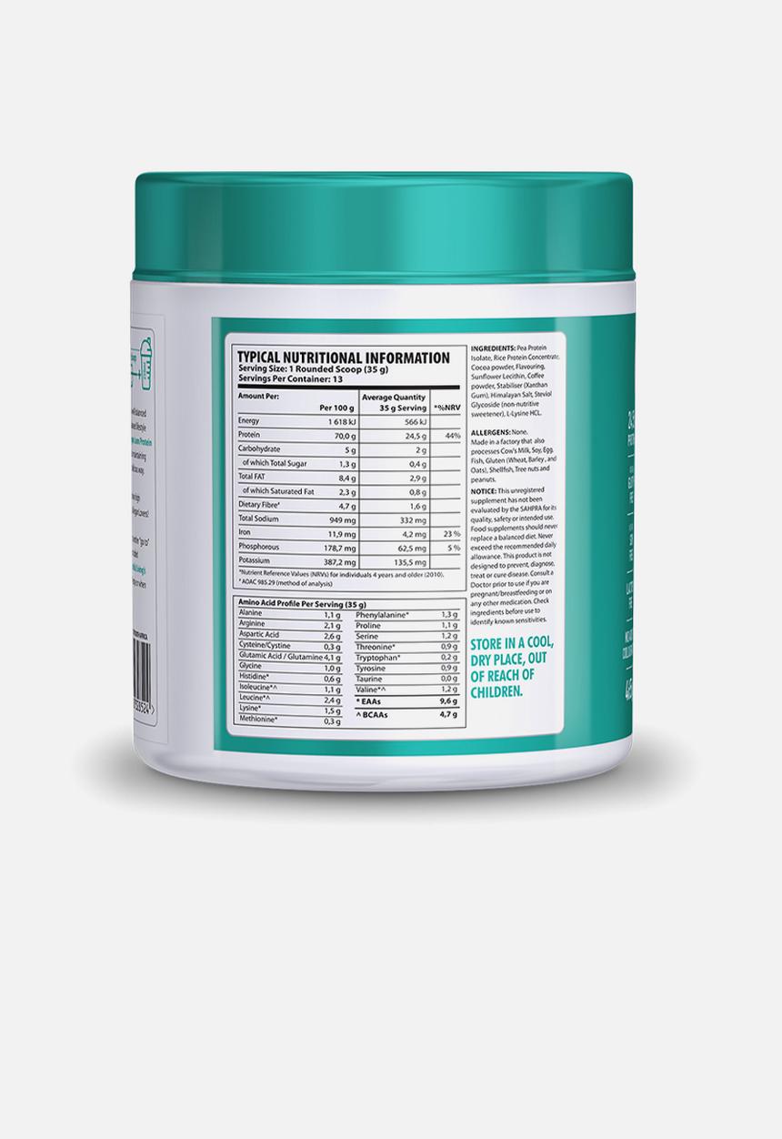 Youthful Living - YL Vegan Lean Protein 465g - Mocha