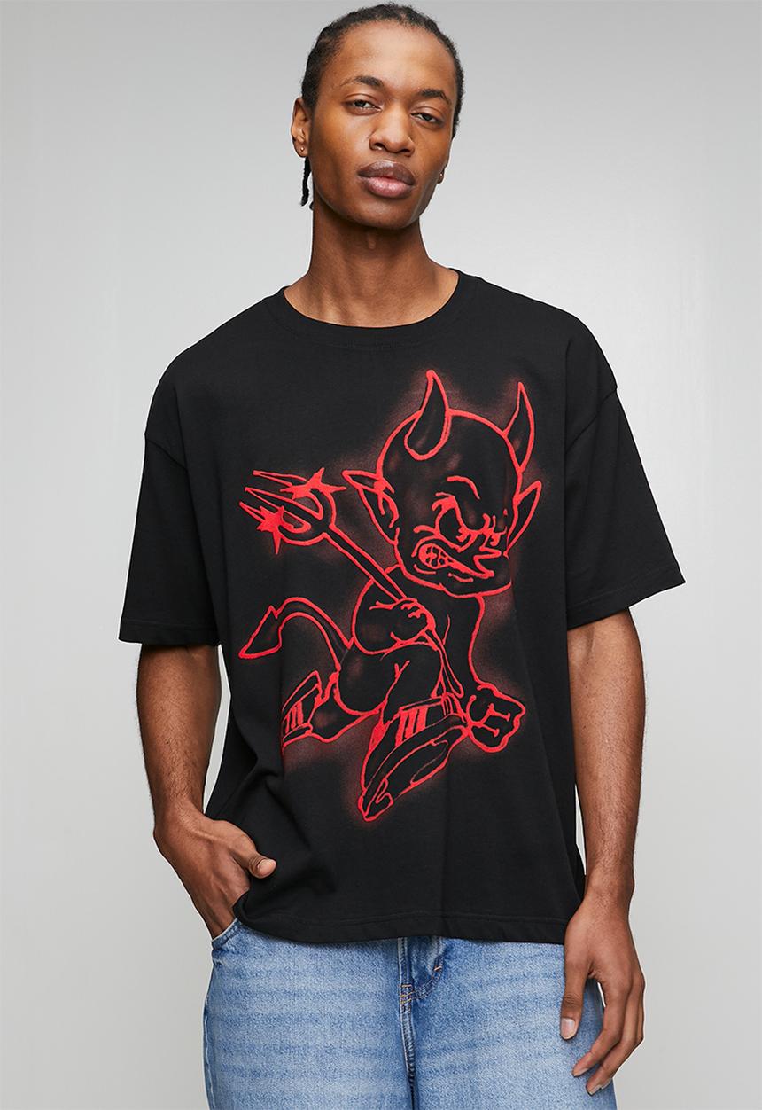 adidas Originals - Airbrush Tee  - Black