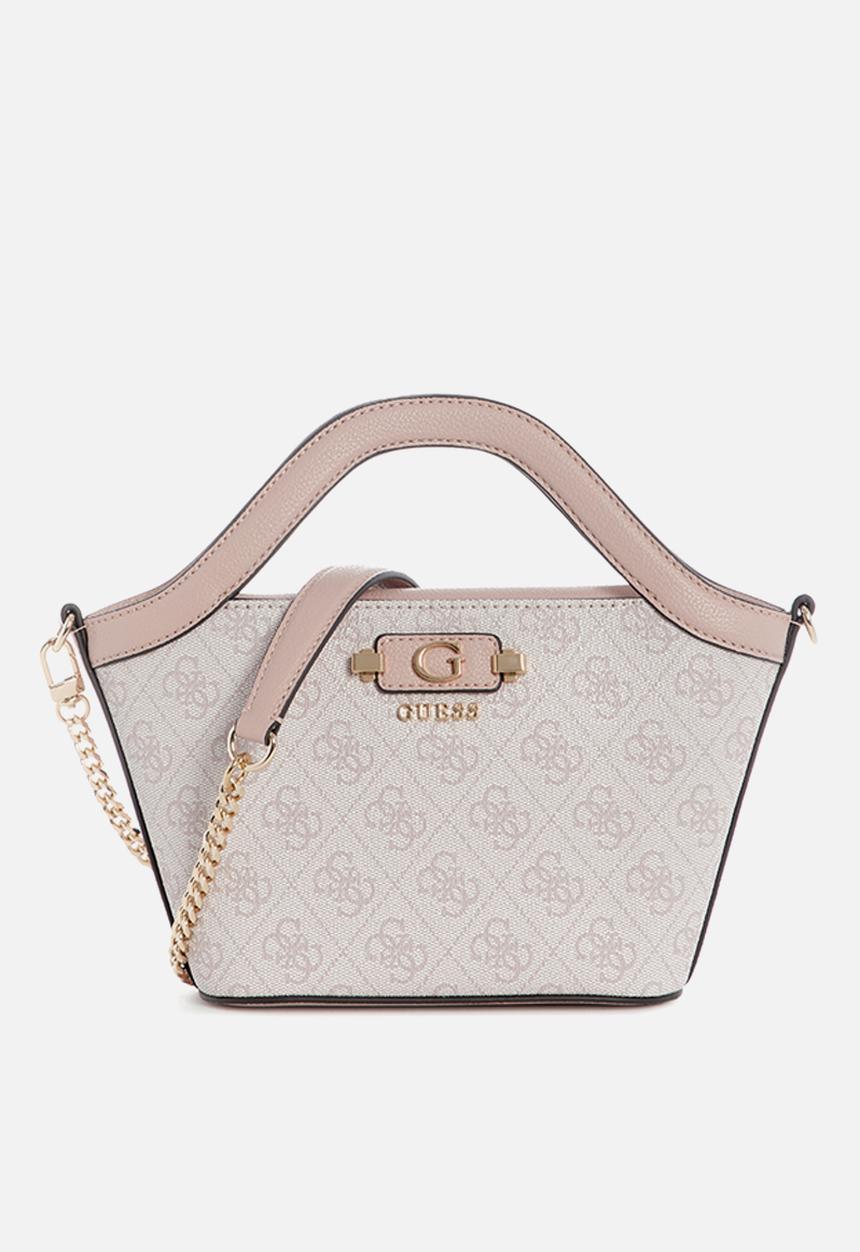 GUESS - Lindsey Mini Tote Bag - Orchid Logo