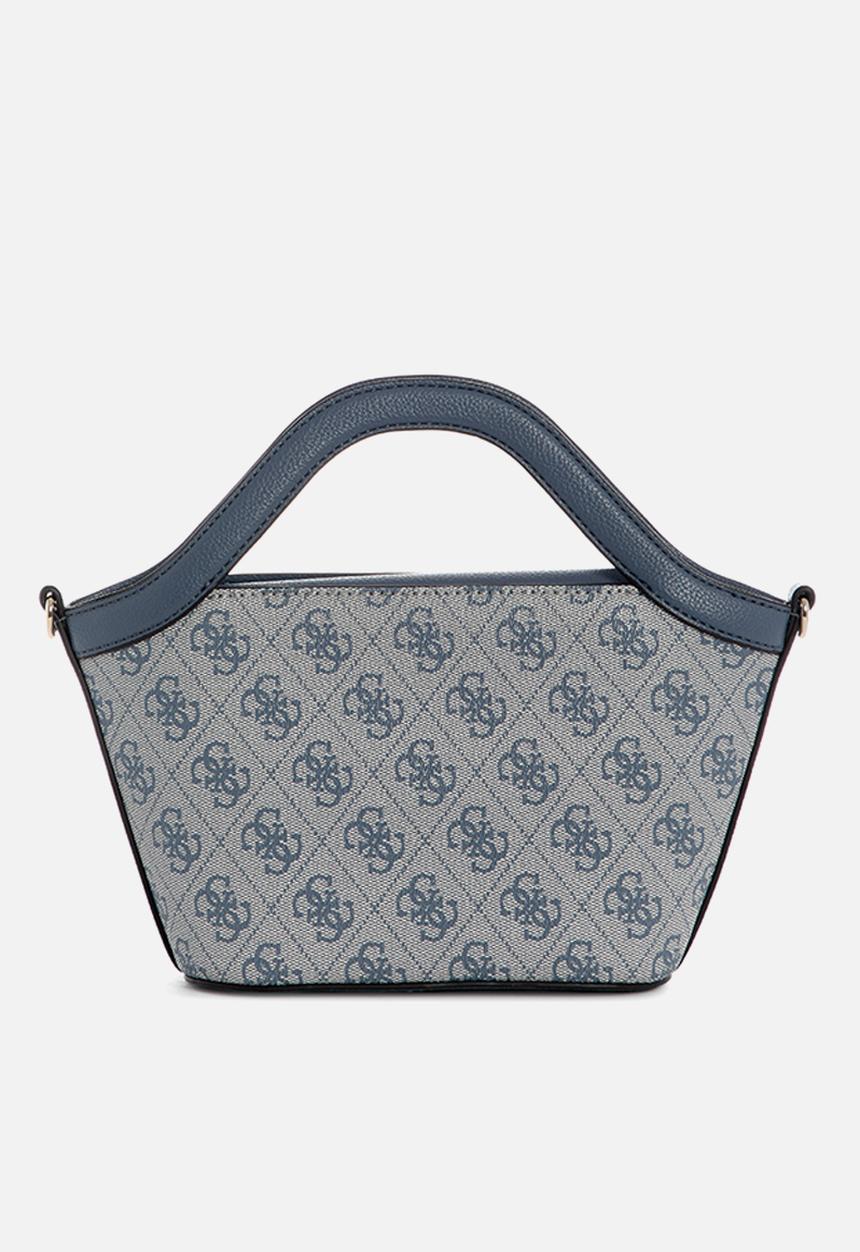 GUESS - Lindsey Mini Tote Bag - Slate Logo