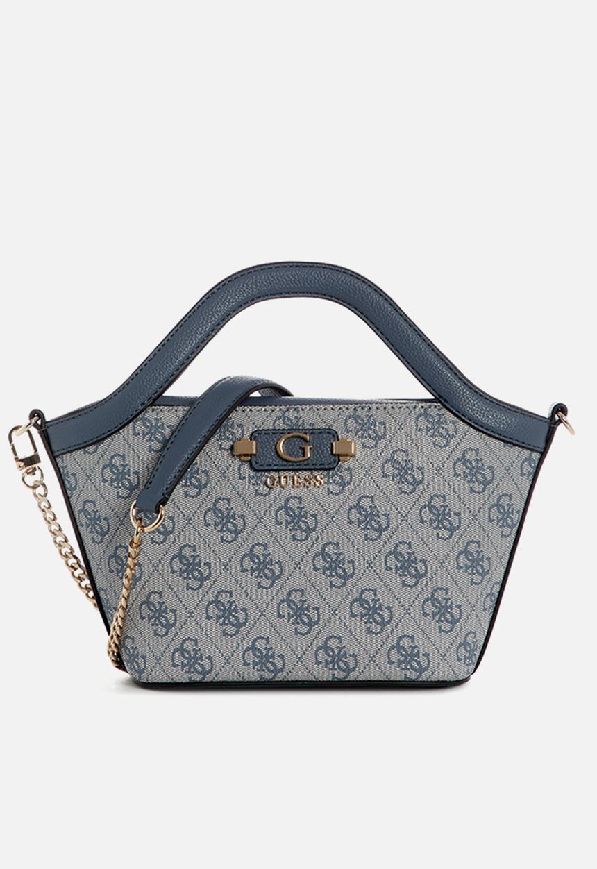 GUESS - Lindsey Mini Tote Bag - Slate Logo