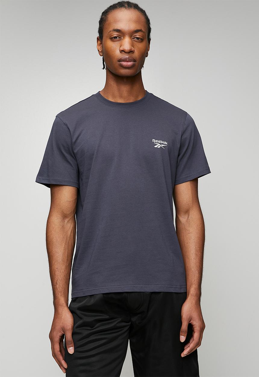 Reebok - Cody small logo crew neck ss tee - vector navy