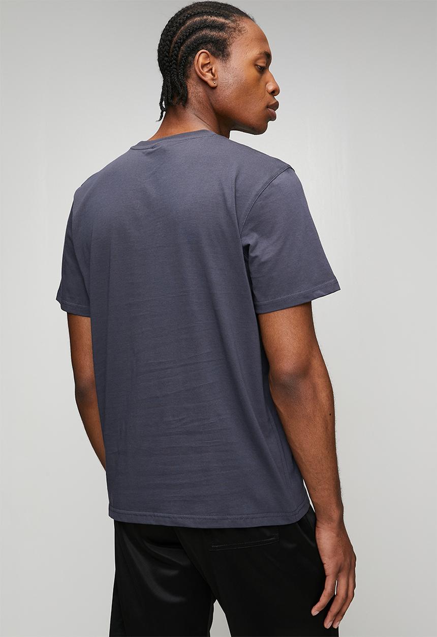 Reebok - Cody small logo crew neck ss tee - vector navy