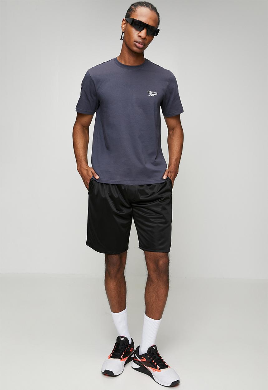 Reebok - Cody small logo crew neck ss tee - vector navy