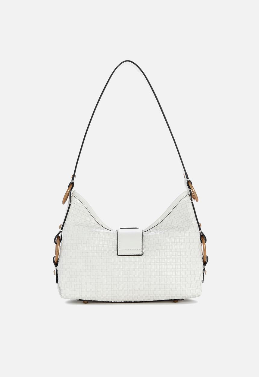 GUESS - Camden Mini Shoulder Bag - White