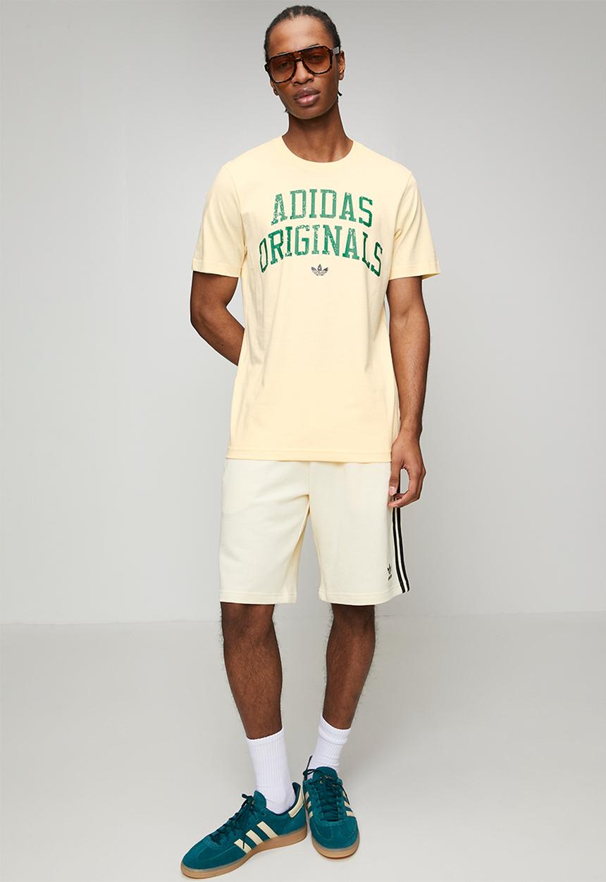 adidas Originals - RETRO WORDING  - warm vanilla