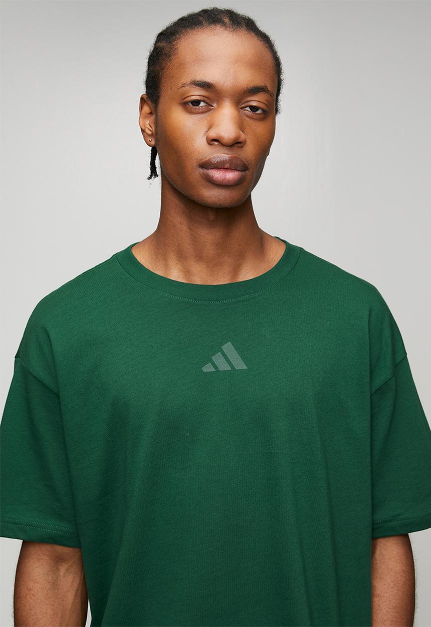 adidas Performance - SKHOOP Tee  - collegiate green