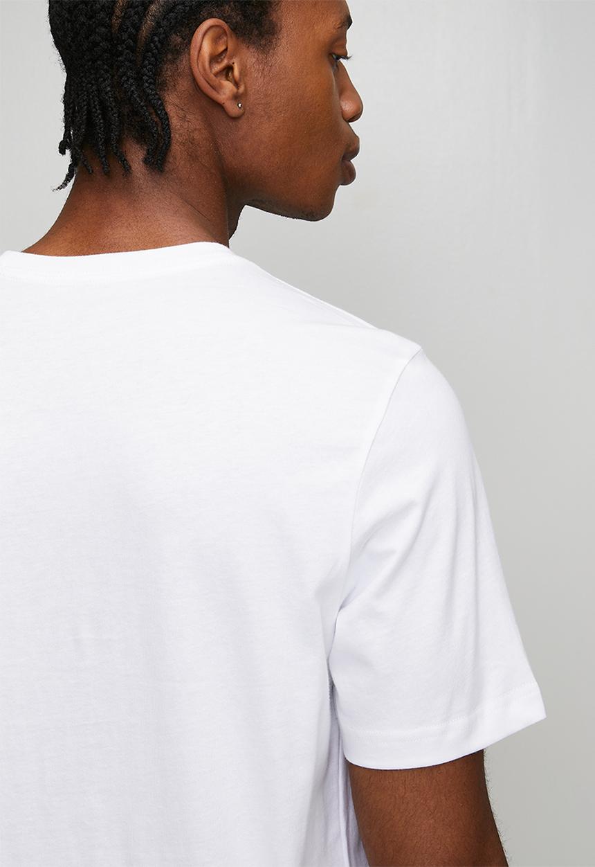 adidas Originals - Clay Trefoil Tee- White/Blue