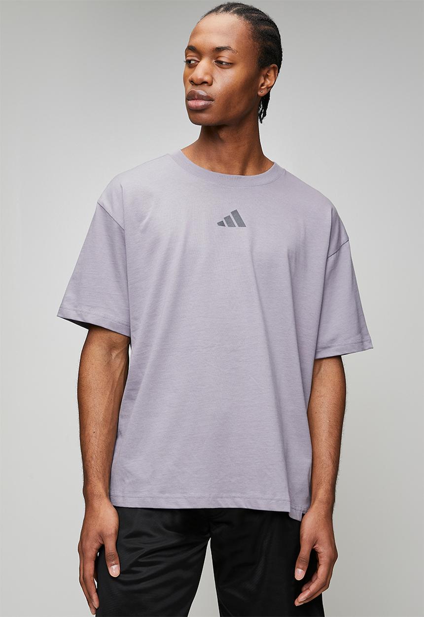 adidas Performance - SK HOOP Tee  - Slate Grey