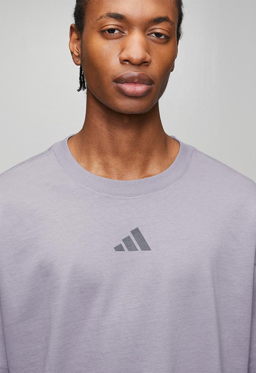 adidas Performance - SK HOOP Tee  - Slate Grey