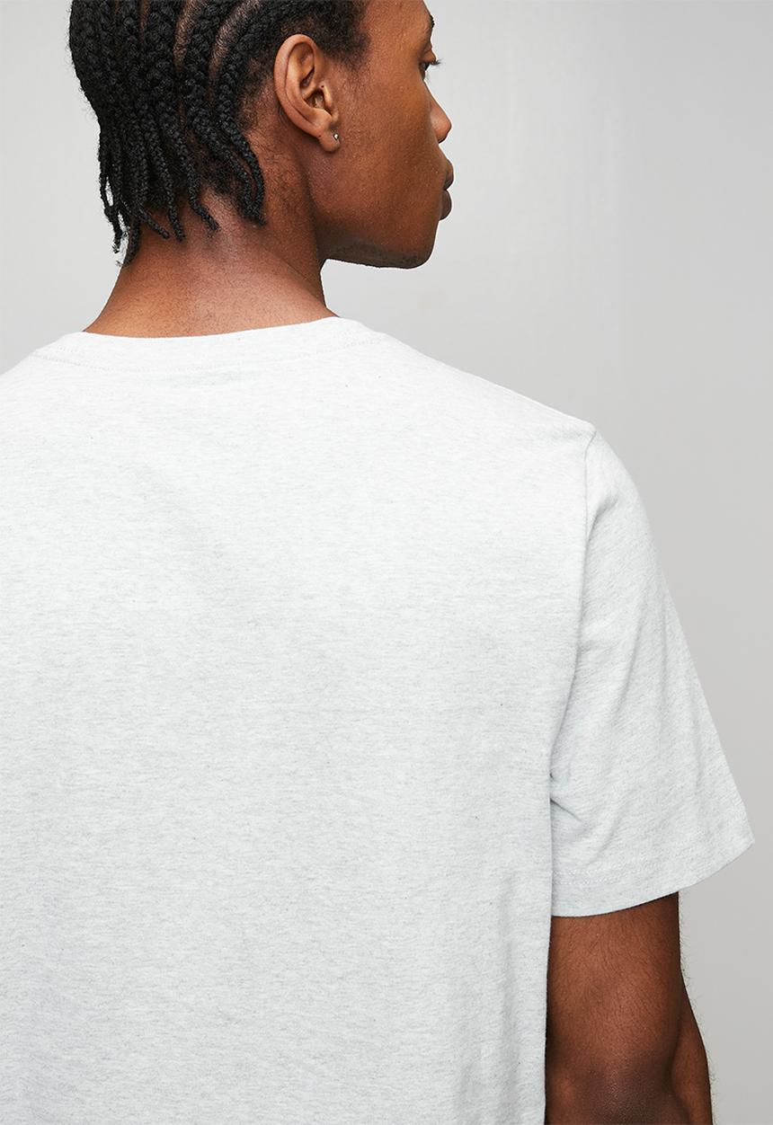 adidas Performance - Big Logo SJ Tee  - lighgrey heather/lgh solid grey