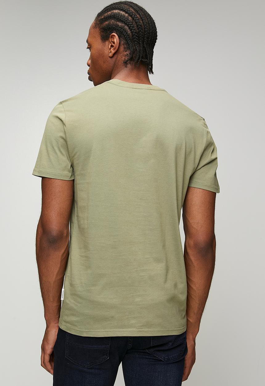 Ben Sherman - Essential Tar Prnt Crew Tee Shirt - Olive