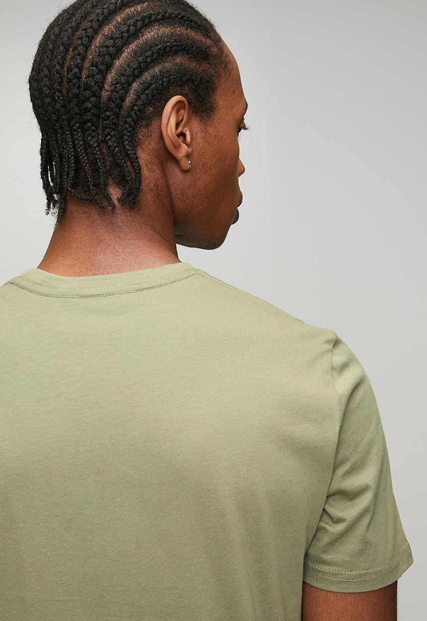 Ben Sherman - Essential Tar Prnt Crew Tee Shirt - Olive