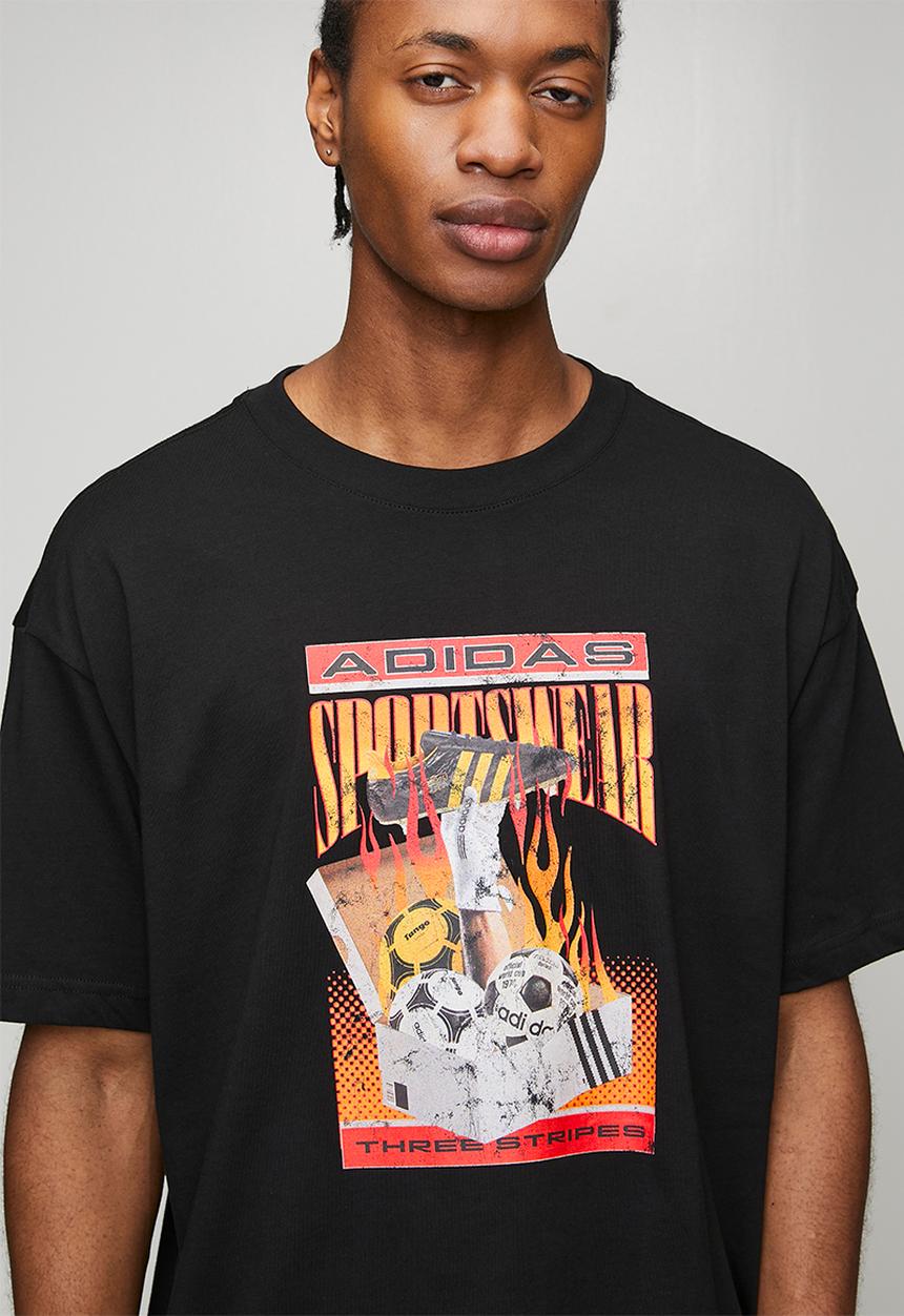 adidas Performance - VINBOX Tee  - black