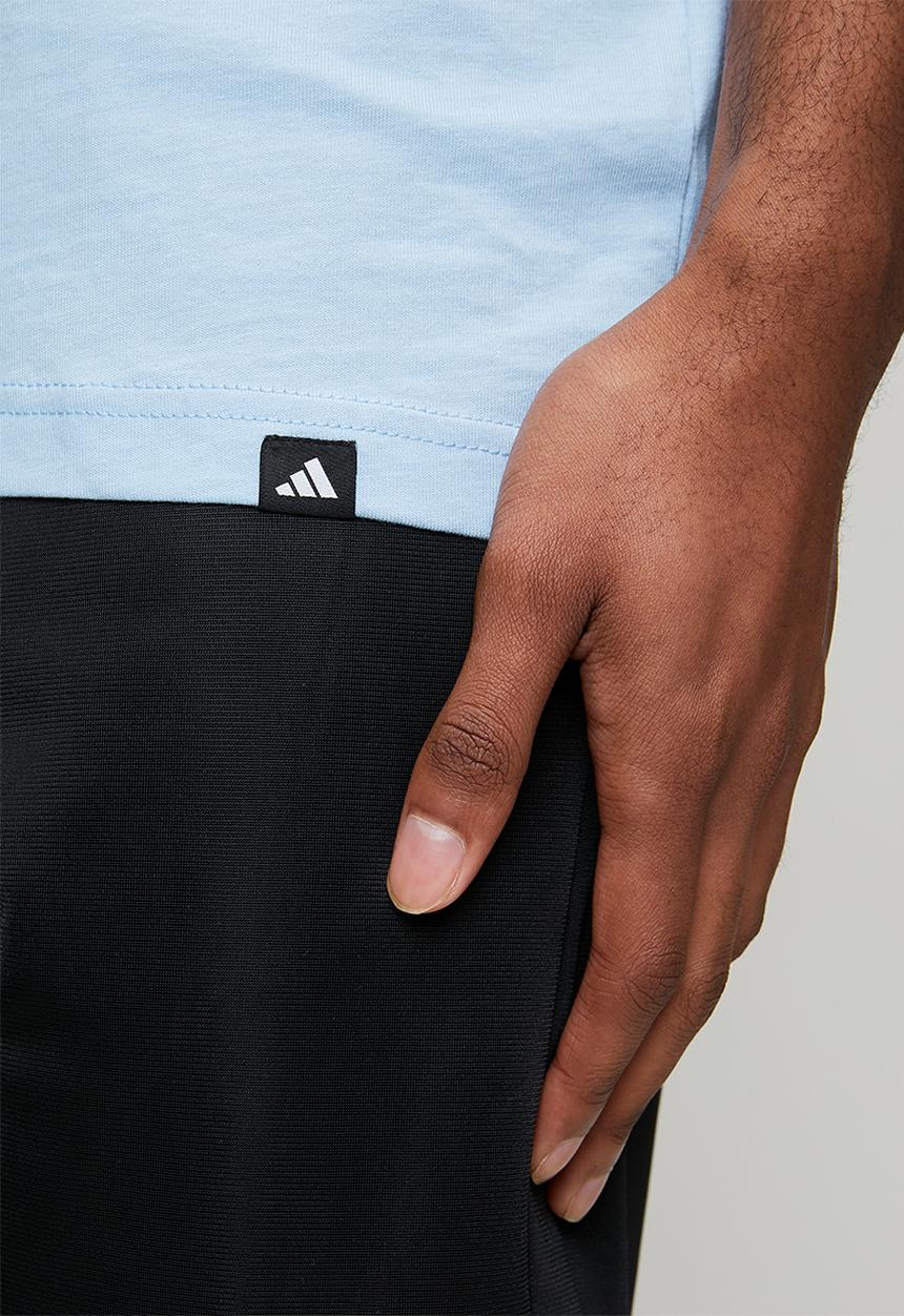 adidas Performance - CLKD I OFC Tee  - glow blue