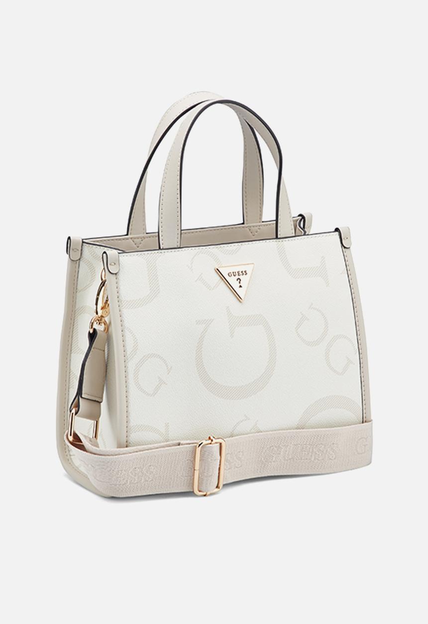 GUESS - Jackie Mini Small Tote Bag- Cream