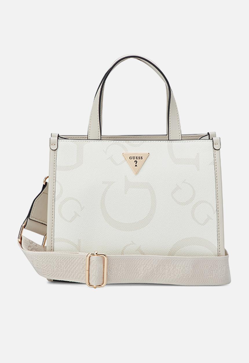 GUESS - Jackie Mini Small Tote Bag- Cream