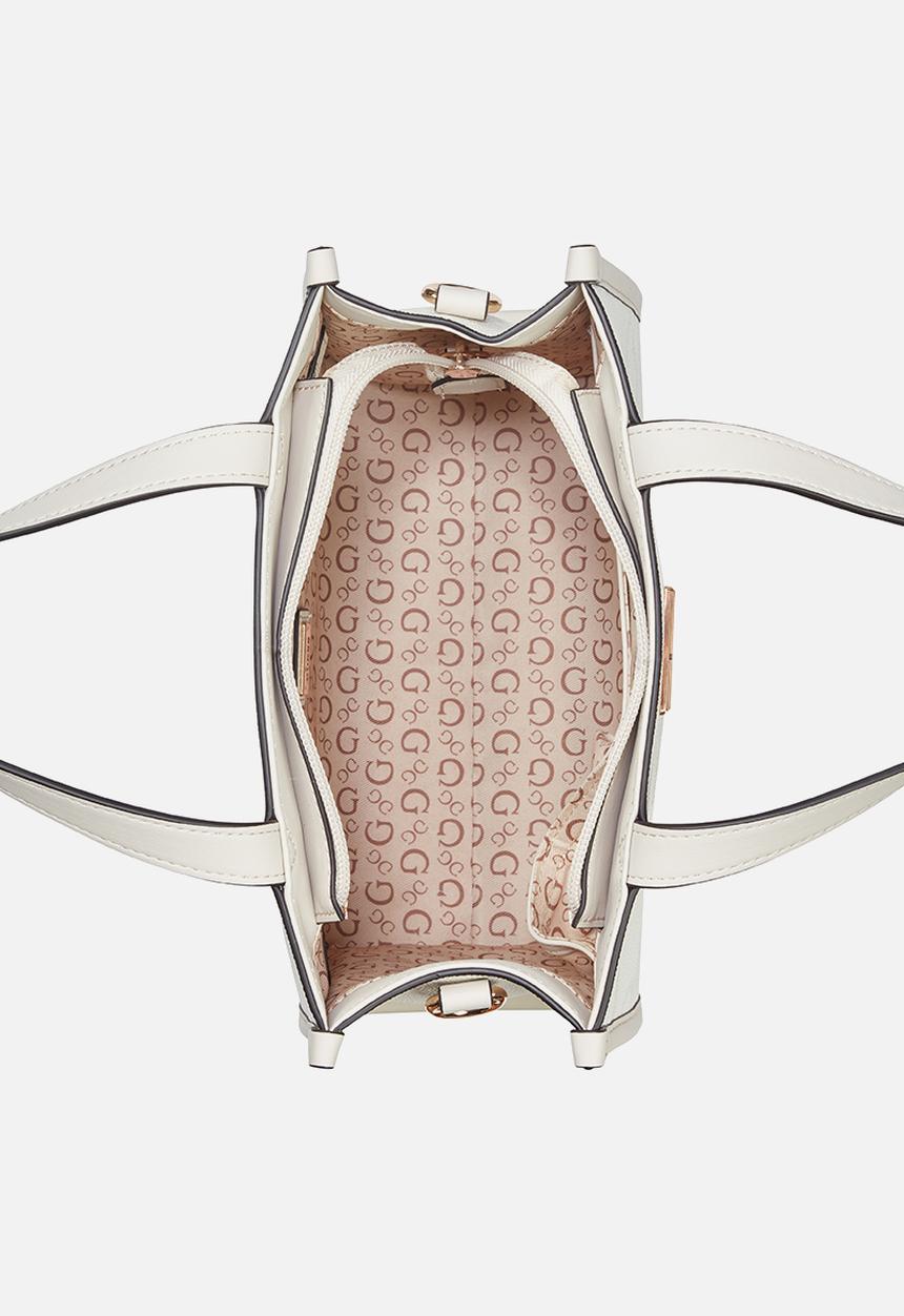 GUESS - Jackie Mini Small Tote Bag- Cream