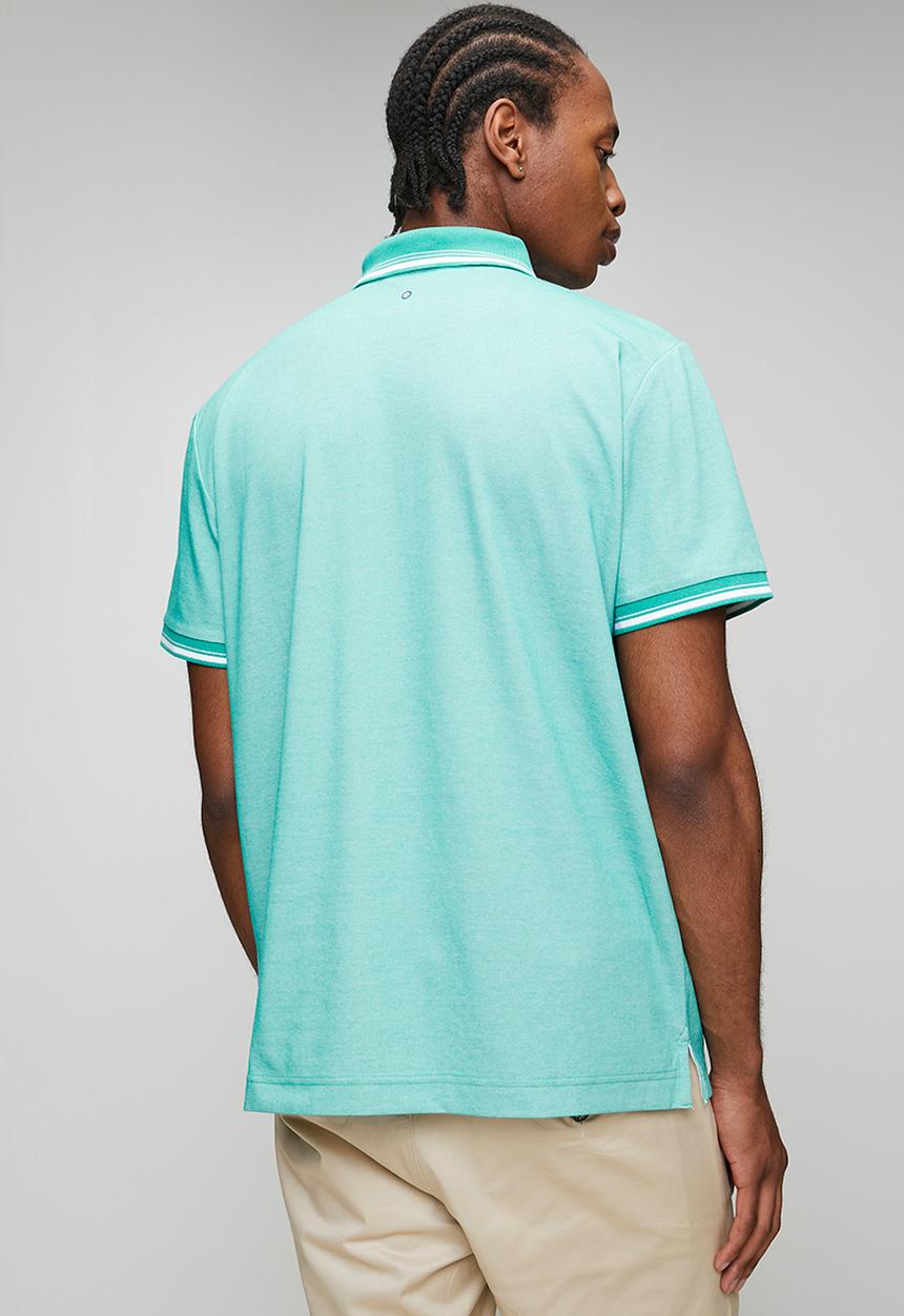 Ben Sherman - Badge Polo Ss - green