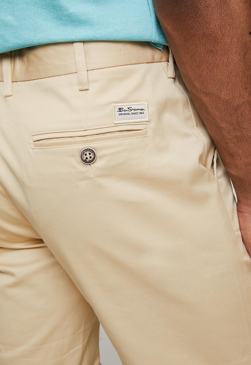 Ben Sherman - Bs Chino Shorts - Sandstone