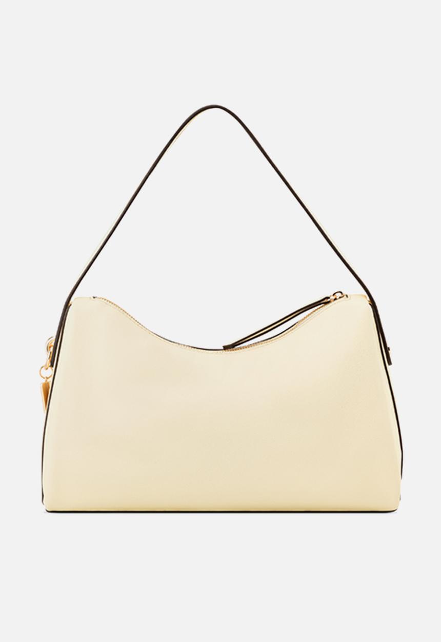 GUESS - Jasmin Shoulder Bag- Buttercream