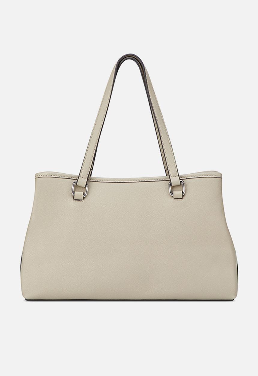 GUESS - Angelica Satchel Bag- Taupe