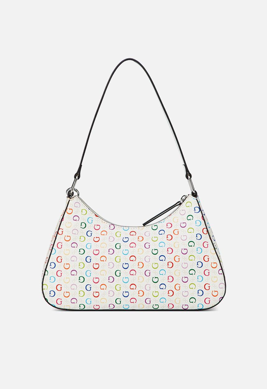 GUESS - Layla Shoulder Bag- Multi Logo