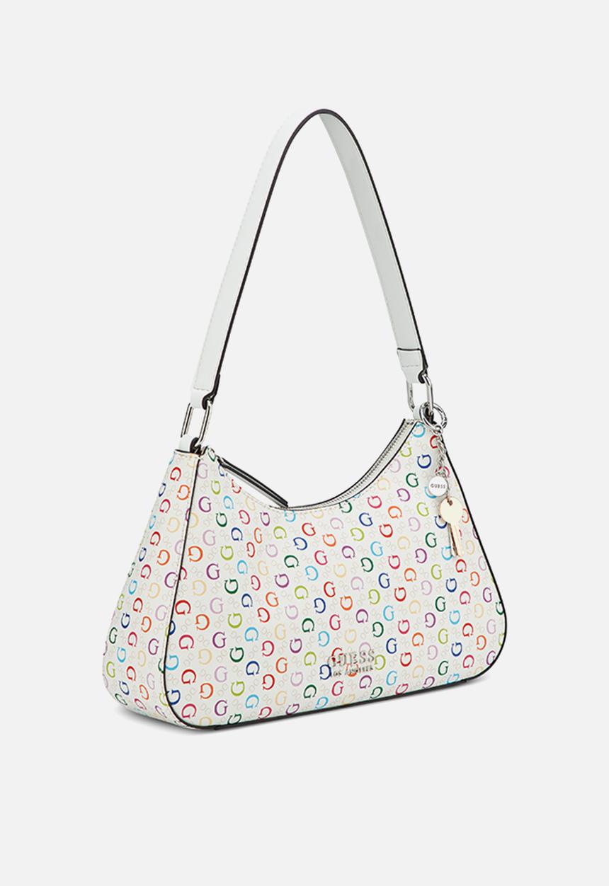 GUESS - Layla Shoulder Bag- Multi Logo