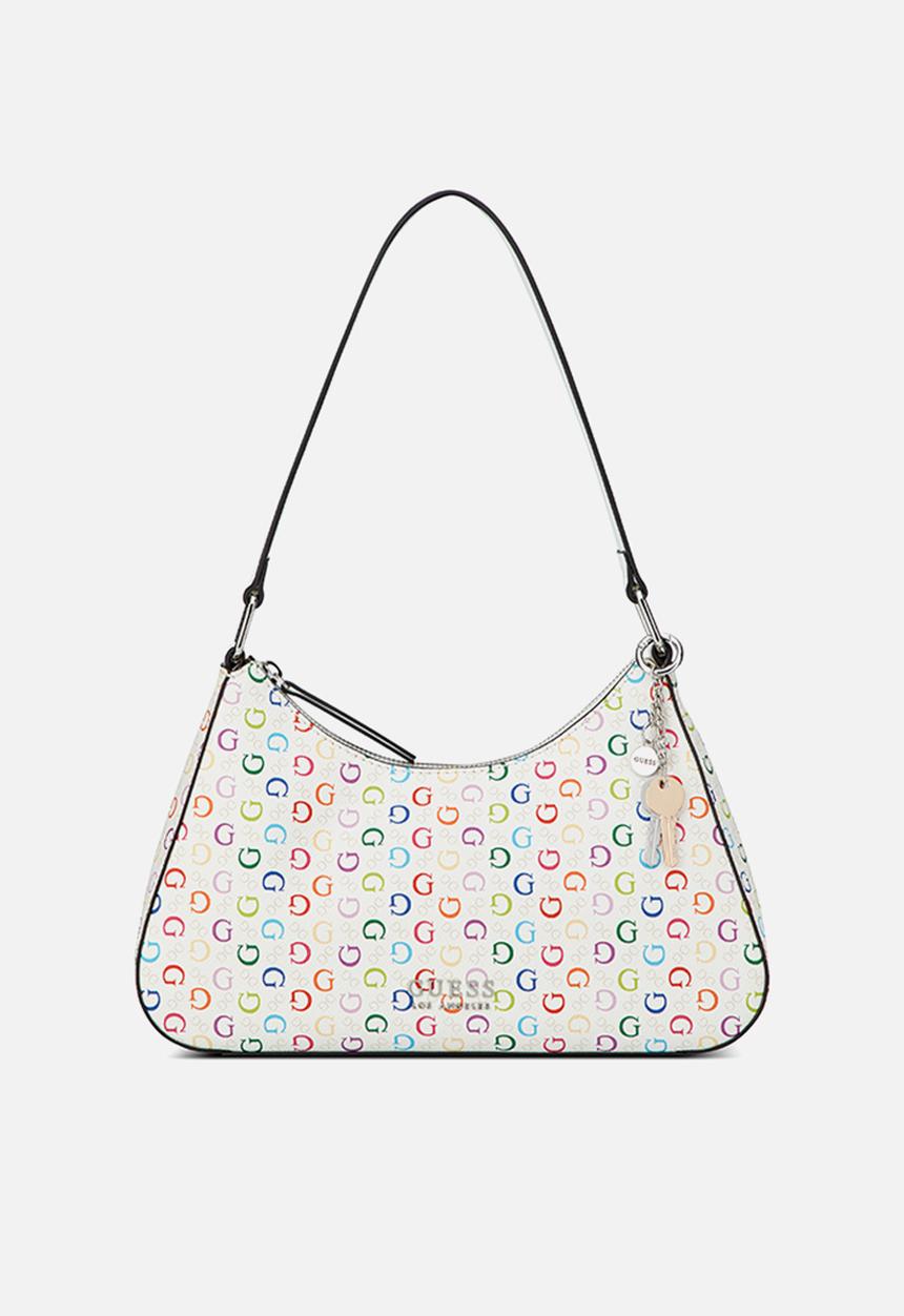 GUESS - Layla Shoulder Bag- Multi Logo