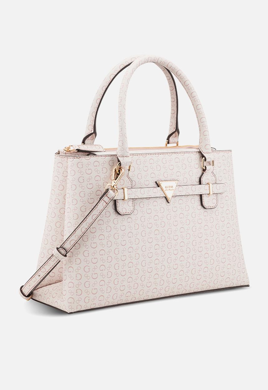 GUESS - Aria Satchel Bag- Dusty Mauve
