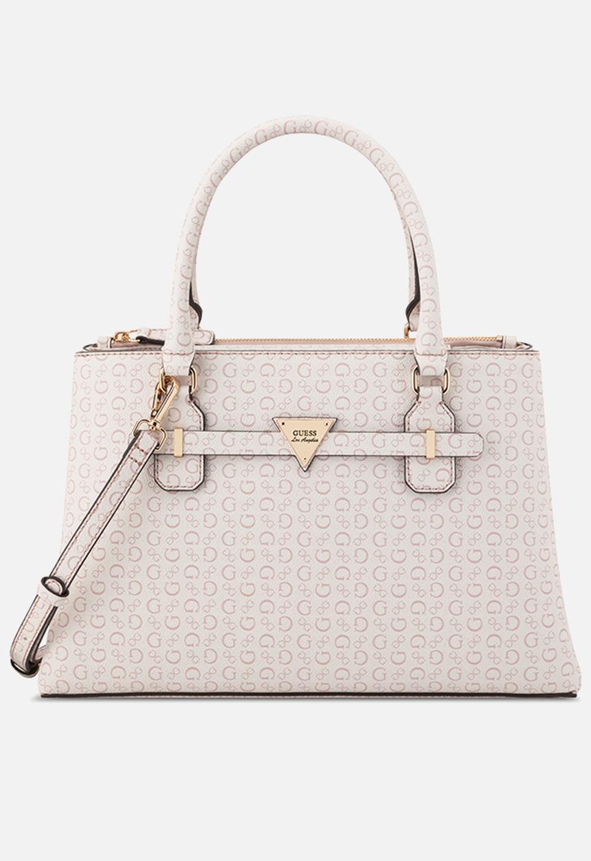 GUESS - Aria Satchel Bag- Dusty Mauve