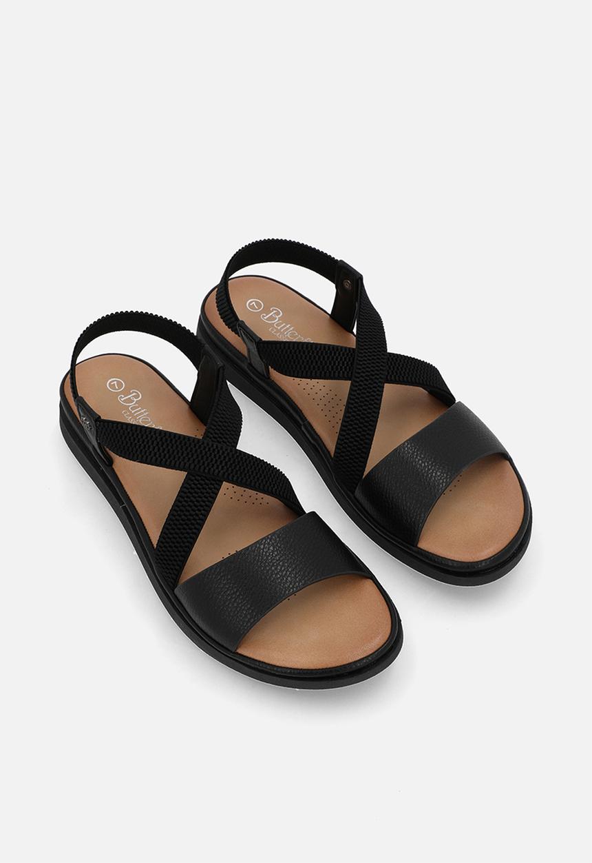 Butterfly Classics - Dunes 1 slingback sandal - black
