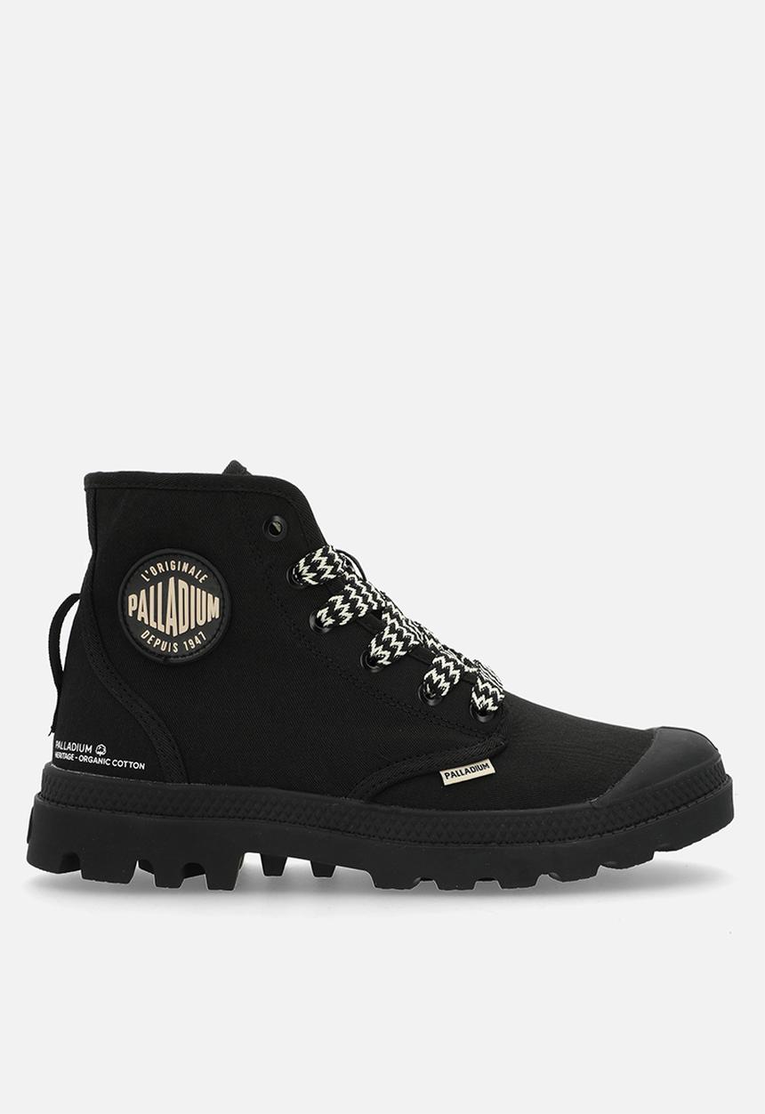Palladium - Pampa Hi Htg Lace - Black