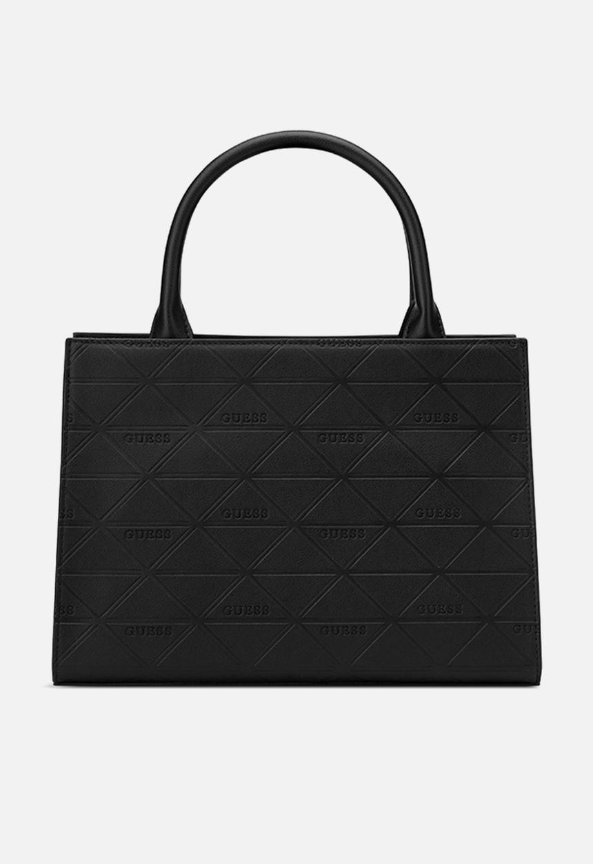 GUESS - Celestia Satchel Bag- Black