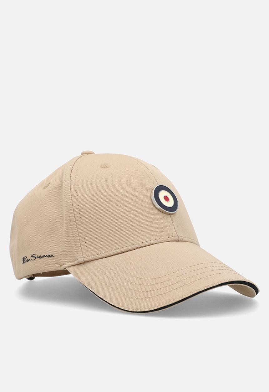 Ben Sherman - Metal Targy Badge Cap- Cornstalk