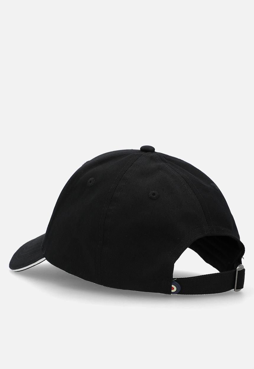 Ben Sherman - Metal Targy Badge Cap- Black