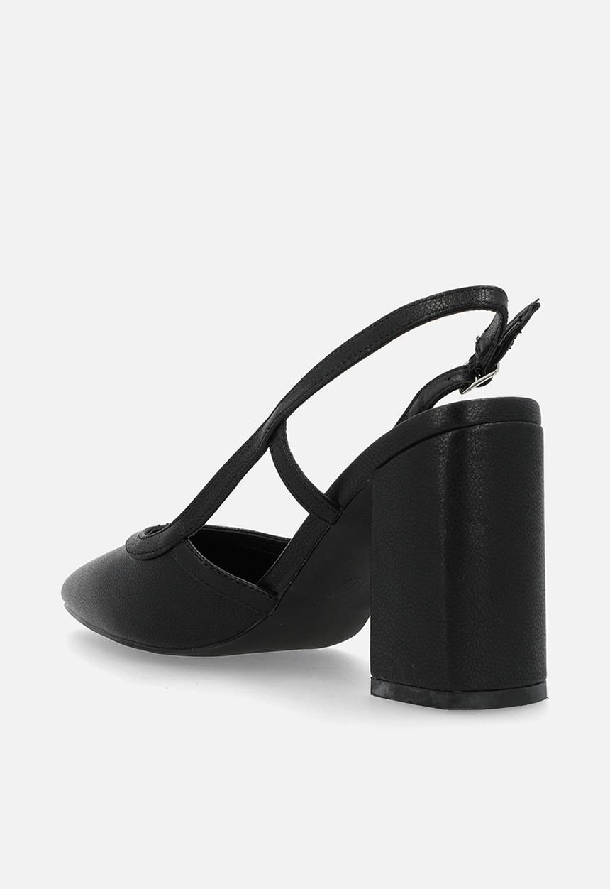 Madison® - Paula 3 closed toe slingback - black