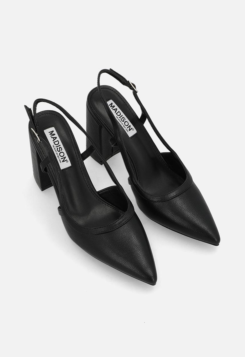 Madison® - Paula 3 closed toe slingback - black