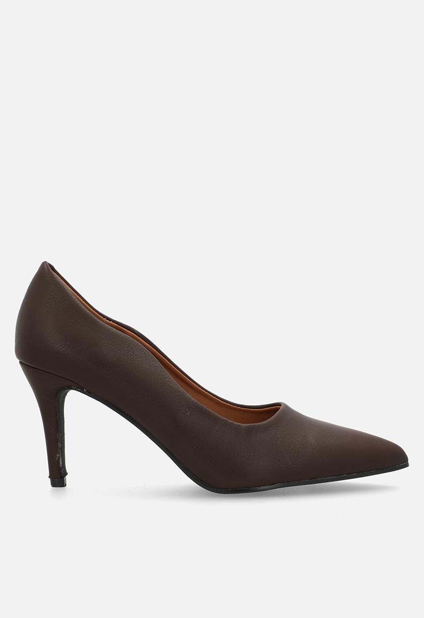 Madison® - Penny scalloped 2 court - chocolate 1