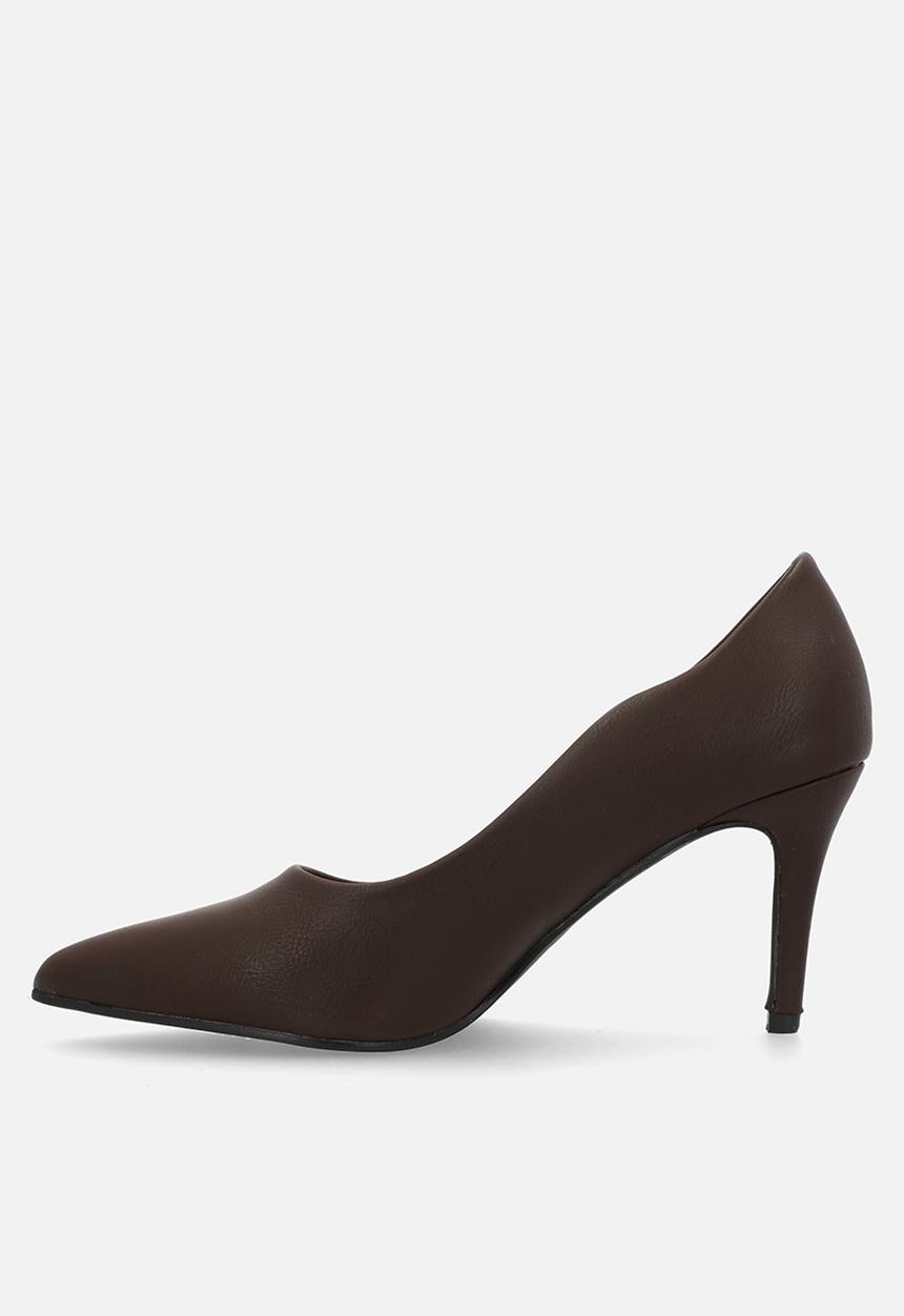 Madison® - Penny scalloped 2 court - chocolate 1