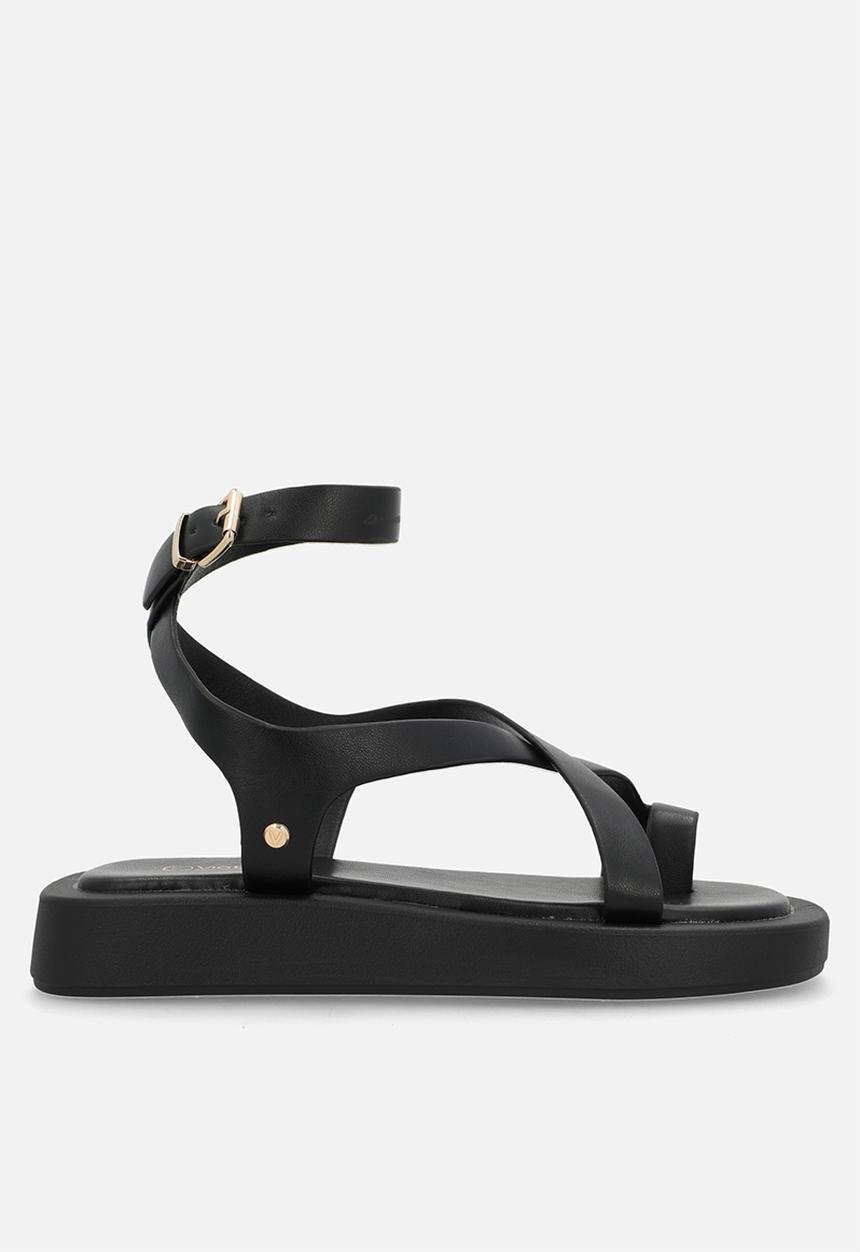 Viabeach - Coconut 39 cross-over thick sandal - black