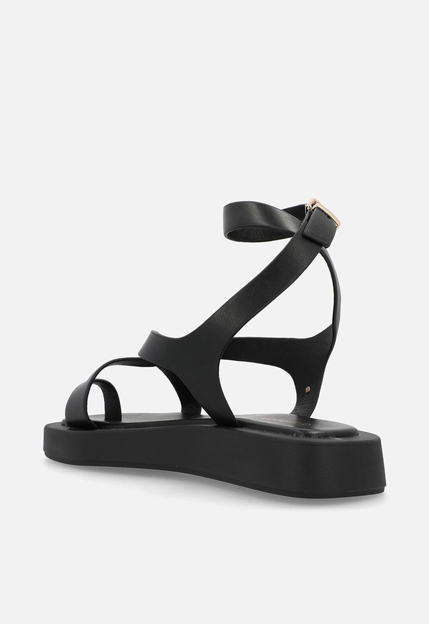 Viabeach - Coconut 39 cross-over thick sandal - black