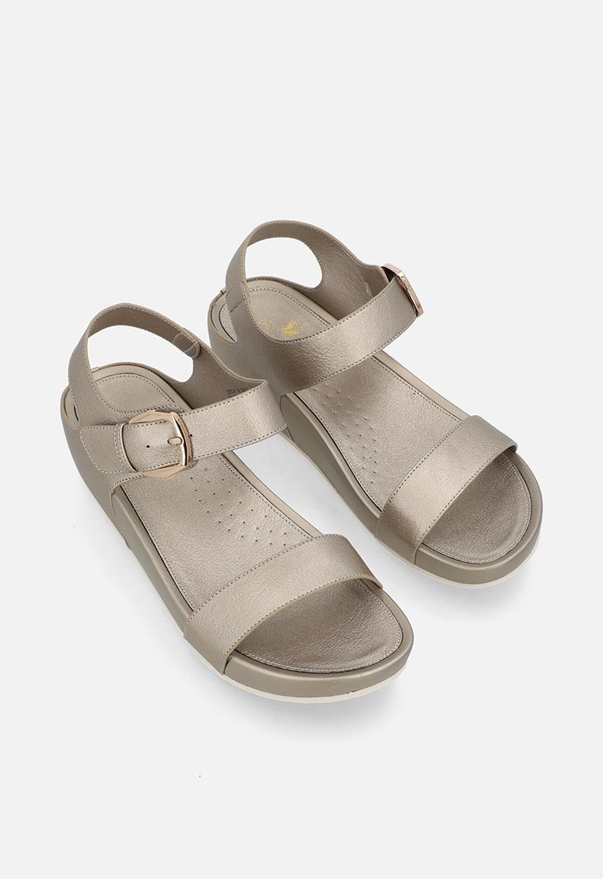 Butterfly Feet - Delia 16 ankle strap sandal - champagne